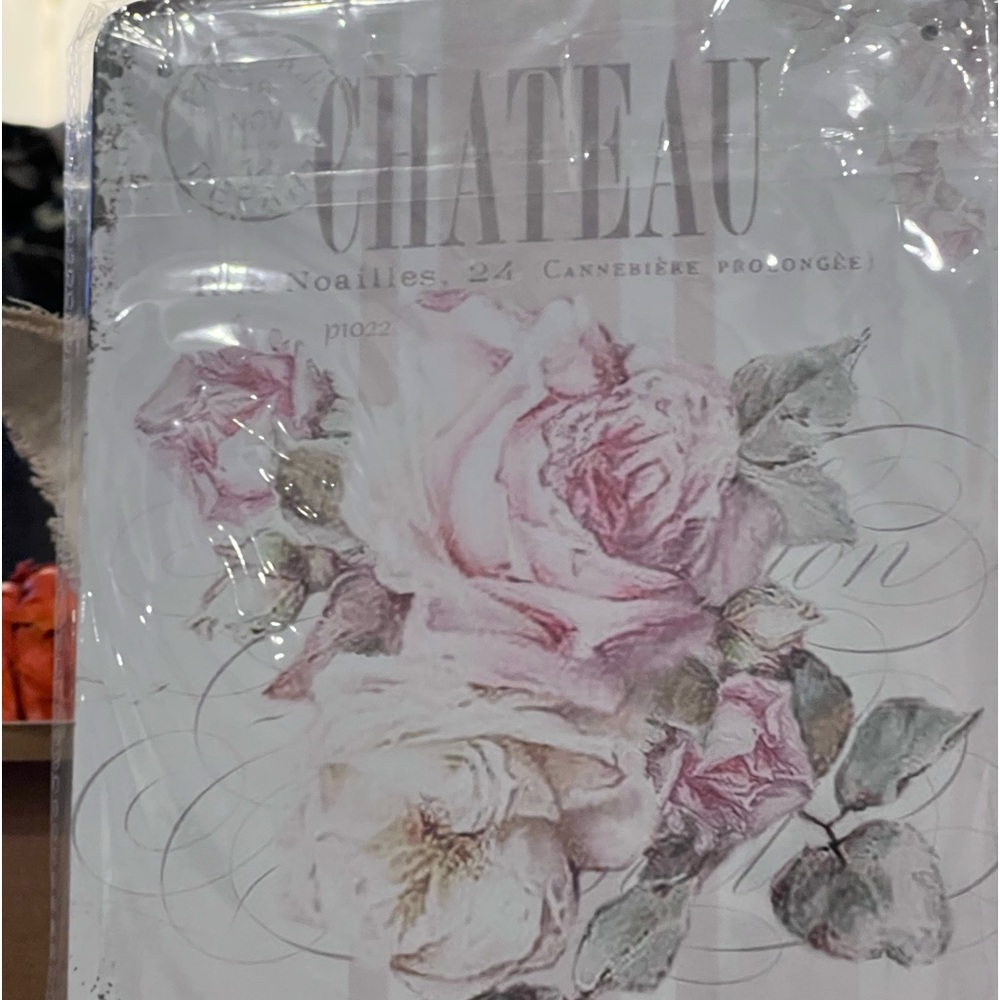 COPY - COPY - COPY - Vintage French flower sign